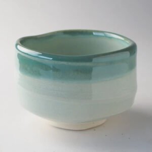 美濃焼抹茶碗 - 绿色